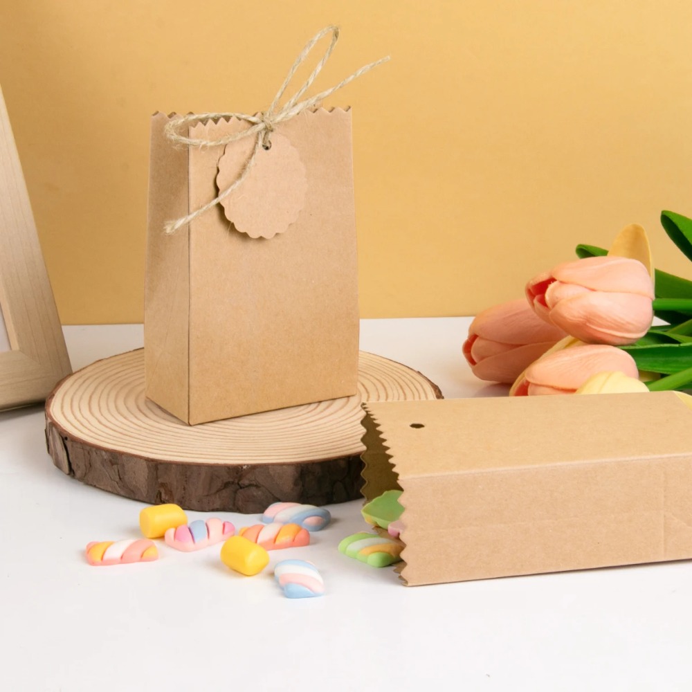 กล่องของขวัญกระดาษคราฟท์สไตล์เ - Wedding Packaging บทวิจารณ์และราคา