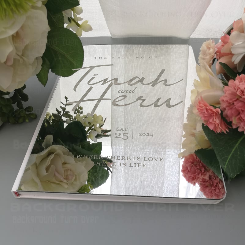 สมุดอวยพรงานแต่งงานแบบส่วนตัว  - Personalized Guest Book บทวิจารณ์และราคา