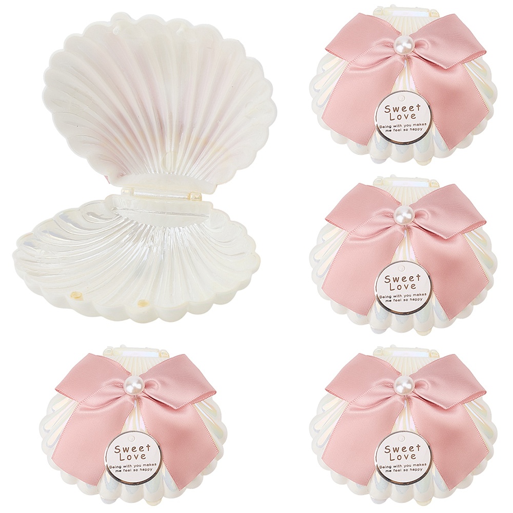 กล่องพลาสติกรูปทรงเปลือกหอย 5  - Wedding Packaging บทวิจารณ์และราคา