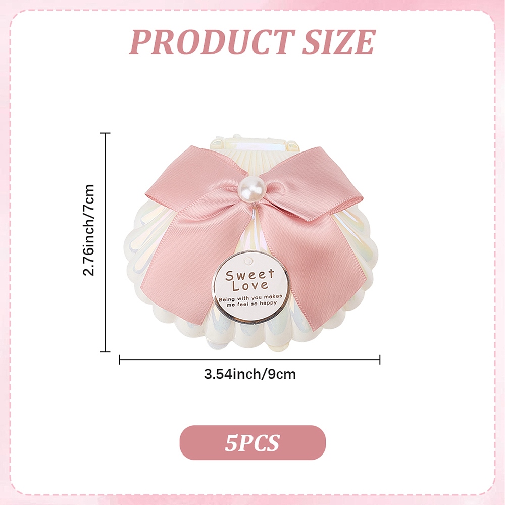 กล่องพลาสติกรูปทรงเปลือกหอย 5  - Wedding Packaging บทวิจารณ์และราคา