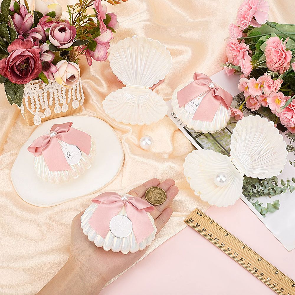กล่องพลาสติกรูปทรงเปลือกหอย 5  - Wedding Packaging บทวิจารณ์และราคา