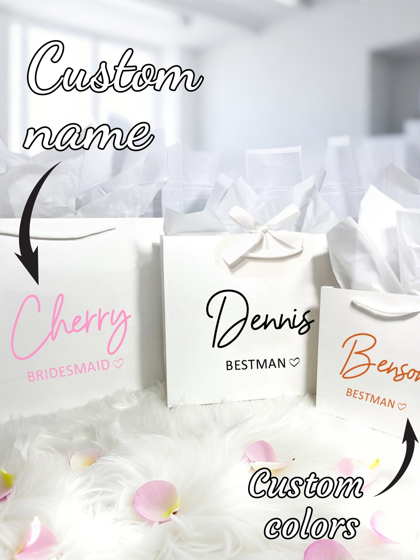 กระเป๋าของขวัญงานแต่งงานแบบกำห - Wedding Packaging บทวิจารณ์และราคา