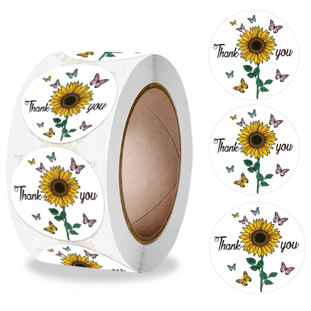 สติกเกอร์ขอบคุณกลม100-500ชิ้นฉ - Wedding Sutra บทวิจารณ์และราคา