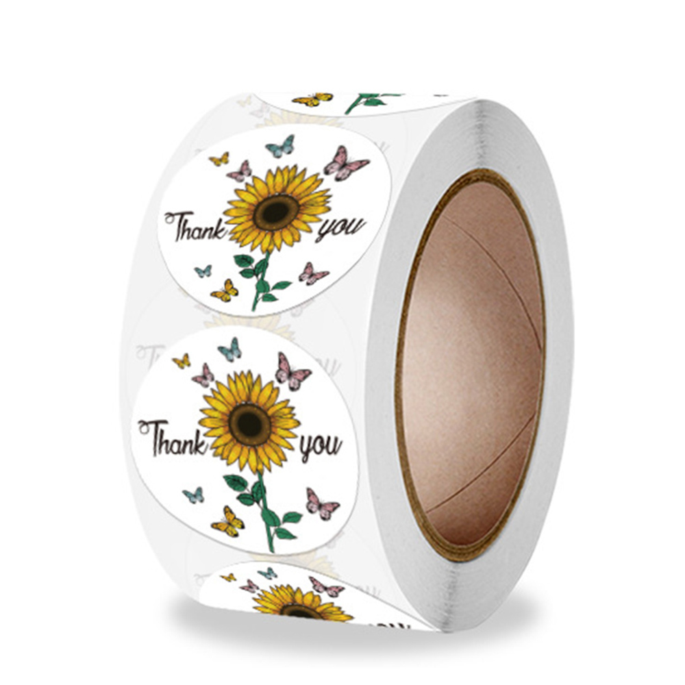 สติกเกอร์ขอบคุณกลม100-500ชิ้นฉ - Wedding Sutra บทวิจารณ์และราคา